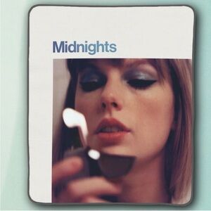 Official Taylor Swift - Midnights Album Cover Fleece Blanket - New in Orig Seal